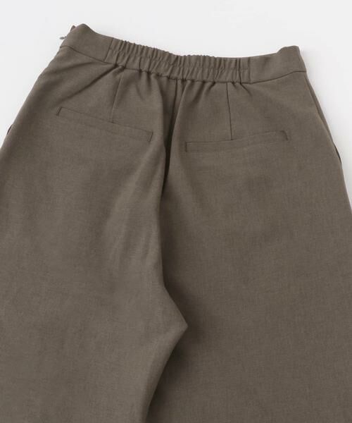 URBAN RESEARCH ROSSO / アーバンリサーチ ロッソ セットアップ | 『UR TECH DRYLUXE』F by ROSSO フレンチブラウス+ワイドパンツ | 詳細10