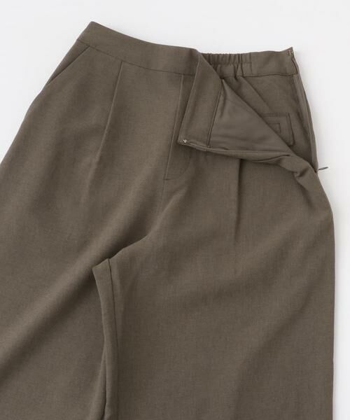 URBAN RESEARCH ROSSO / アーバンリサーチ ロッソ セットアップ | 『UR TECH DRYLUXE』F by ROSSO フレンチブラウス+ワイドパンツ | 詳細7