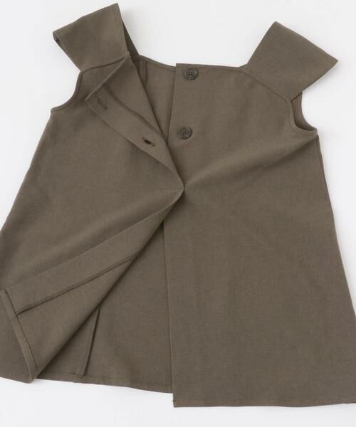 URBAN RESEARCH ROSSO / アーバンリサーチ ロッソ セットアップ | 『UR TECH DRYLUXE』F by ROSSO フレンチブラウス+ワイドパンツ | 詳細9