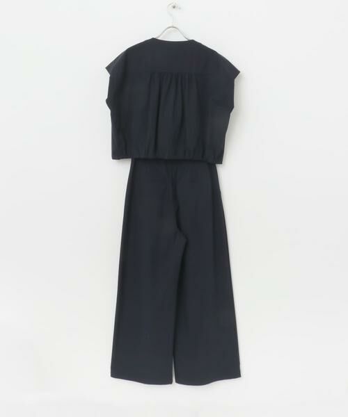 URBAN RESEARCH ROSSO / アーバンリサーチ ロッソ セットアップ | F by ROSSO　撥水クロップドブラウス+ワイドパンツ | 詳細12