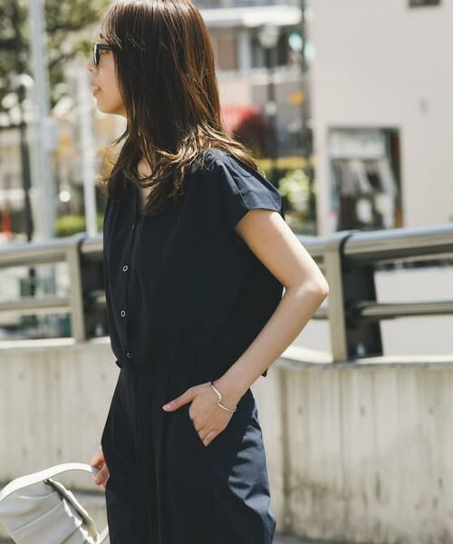 URBAN RESEARCH ROSSO / アーバンリサーチ ロッソ セットアップ | F by ROSSO　撥水クロップドブラウス+ワイドパンツ | 詳細2