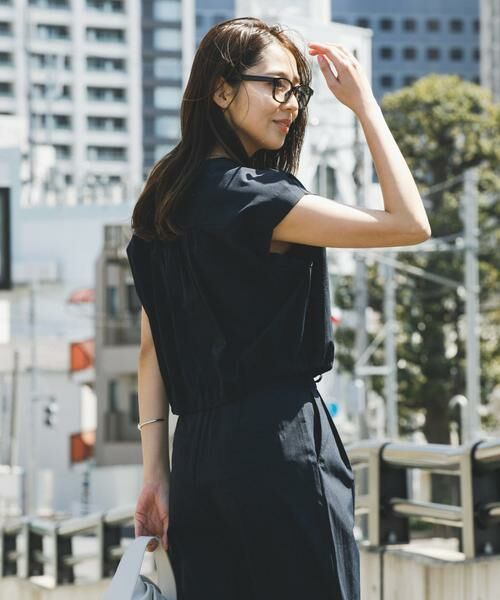 URBAN RESEARCH ROSSO / アーバンリサーチ ロッソ セットアップ | F by ROSSO　撥水クロップドブラウス+ワイドパンツ | 詳細3