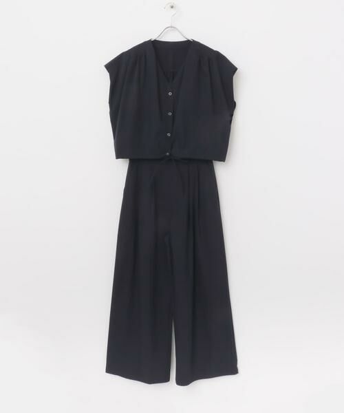 URBAN RESEARCH ROSSO / アーバンリサーチ ロッソ セットアップ | F by ROSSO　撥水クロップドブラウス+ワイドパンツ | 詳細8