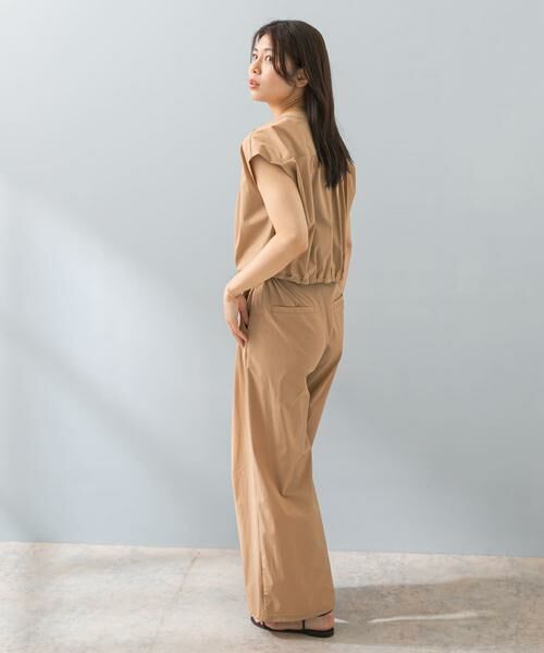 URBAN RESEARCH ROSSO / アーバンリサーチ ロッソ セットアップ | F by ROSSO　撥水クロップドブラウス+ワイドパンツ | 詳細19