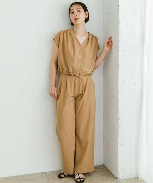 URBAN RESEARCH ROSSO / アーバンリサーチ ロッソ セットアップ | F by ROSSO　撥水クロップドブラウス+ワイドパンツ | 詳細20