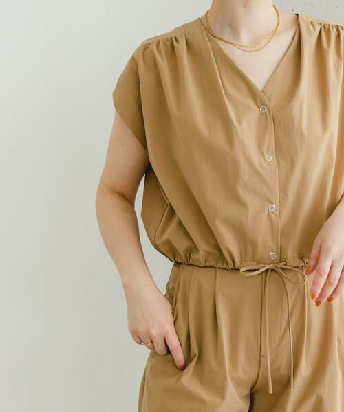 URBAN RESEARCH ROSSO / アーバンリサーチ ロッソ セットアップ | F by ROSSO　撥水クロップドブラウス+ワイドパンツ | 詳細21