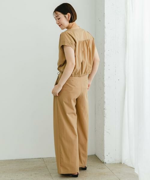 URBAN RESEARCH ROSSO / アーバンリサーチ ロッソ セットアップ | F by ROSSO　撥水クロップドブラウス+ワイドパンツ | 詳細23