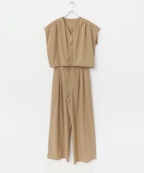 URBAN RESEARCH ROSSO / アーバンリサーチ ロッソ セットアップ | F by ROSSO　撥水クロップドブラウス+ワイドパンツ | 詳細24