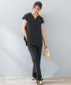 URBAN RESEARCH ROSSO / アーバンリサーチ ロッソ セットアップ | F by ROSSO　クールタッチペプラムプルオーバー+イージーパンツ