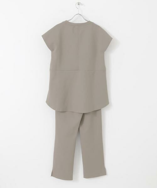 URBAN RESEARCH ROSSO / アーバンリサーチ ロッソ セットアップ | F by ROSSO　クールタッチペプラムプルオーバー+イージーパンツ | 詳細16