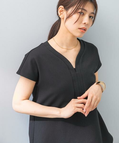 URBAN RESEARCH ROSSO / アーバンリサーチ ロッソ セットアップ | F by ROSSO　クールタッチペプラムプルオーバー+イージーパンツ | 詳細21