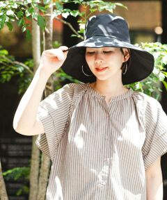 URBAN RESEARCH ROSSO / アーバンリサーチ ロッソ ハット | F by ROSSO　UVカット撥水ワイドブリムハット