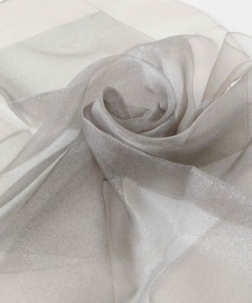 URBAN RESEARCH ROSSO / アーバンリサーチ ロッソ マフラー・ショール・スヌード・ストール | ラメシルクストール | 詳細2