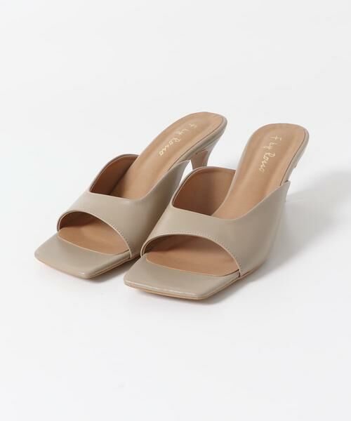 URBAN RESEARCH ROSSO / アーバンリサーチ ロッソ サンダル | F by ROSSO　スクエアカットサンダル | 詳細13