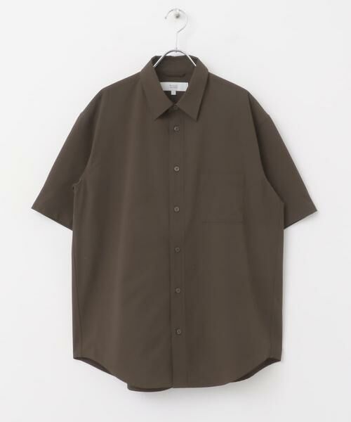 URBAN RESEARCH ROSSO / アーバンリサーチ ロッソ シャツ・ブラウス | 『XLサイズあり』マイクロサッカーレギュラーカラー半袖シャツ | 詳細18