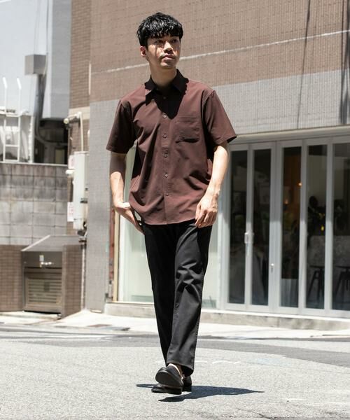 URBAN RESEARCH ROSSO / アーバンリサーチ ロッソ シャツ・ブラウス | 『XLサイズあり』マイクロサッカーレギュラーカラー半袖シャツ | 詳細3