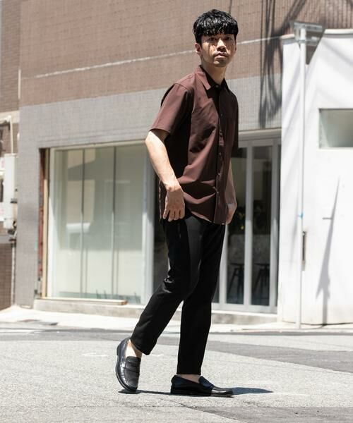 URBAN RESEARCH ROSSO / アーバンリサーチ ロッソ シャツ・ブラウス | 『XLサイズあり』マイクロサッカーレギュラーカラー半袖シャツ | 詳細4