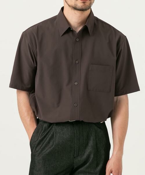 URBAN RESEARCH ROSSO / アーバンリサーチ ロッソ シャツ・ブラウス | 『XLサイズあり』マイクロサッカーレギュラーカラー半袖シャツ | 詳細7