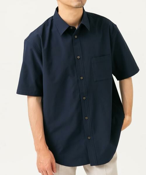 URBAN RESEARCH ROSSO / アーバンリサーチ ロッソ シャツ・ブラウス | 『XLサイズあり』マイクロサッカーレギュラーカラー半袖シャツ | 詳細20