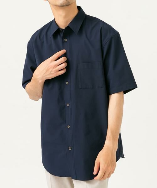 URBAN RESEARCH ROSSO / アーバンリサーチ ロッソ シャツ・ブラウス | 『XLサイズあり』マイクロサッカーレギュラーカラー半袖シャツ | 詳細21