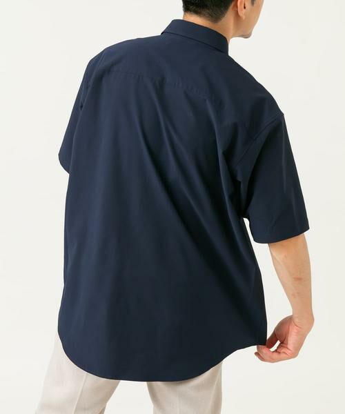 URBAN RESEARCH ROSSO / アーバンリサーチ ロッソ シャツ・ブラウス | 『XLサイズあり』マイクロサッカーレギュラーカラー半袖シャツ | 詳細23