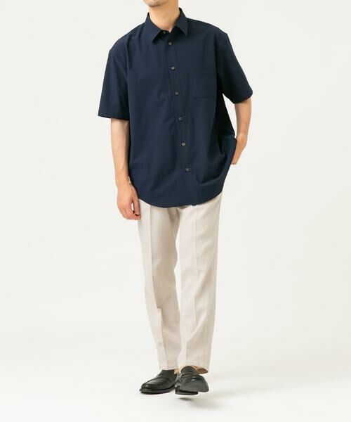 URBAN RESEARCH ROSSO / アーバンリサーチ ロッソ シャツ・ブラウス | 『XLサイズあり』マイクロサッカーレギュラーカラー半袖シャツ | 詳細24