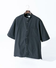 URBAN RESEARCH ROSSO / アーバンリサーチ ロッソ シャツ・ブラウス | 『XLサイズあり』マイクロサッカーバンドカラー半袖シャツ