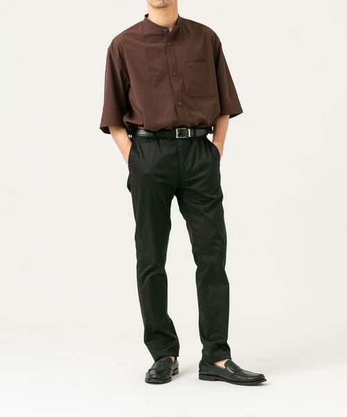 URBAN RESEARCH ROSSO / アーバンリサーチ ロッソ シャツ・ブラウス | 『XLサイズあり』マイクロサッカーバンドカラー半袖シャツ | 詳細10