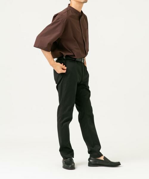 URBAN RESEARCH ROSSO / アーバンリサーチ ロッソ シャツ・ブラウス | 『XLサイズあり』マイクロサッカーバンドカラー半袖シャツ | 詳細9