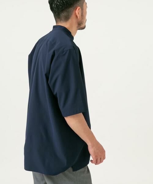 URBAN RESEARCH ROSSO / アーバンリサーチ ロッソ シャツ・ブラウス | 『XLサイズあり』マイクロサッカーバンドカラー半袖シャツ | 詳細26