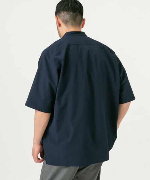 URBAN RESEARCH ROSSO / アーバンリサーチ ロッソ シャツ・ブラウス | 『XLサイズあり』マイクロサッカーバンドカラー半袖シャツ | 詳細27