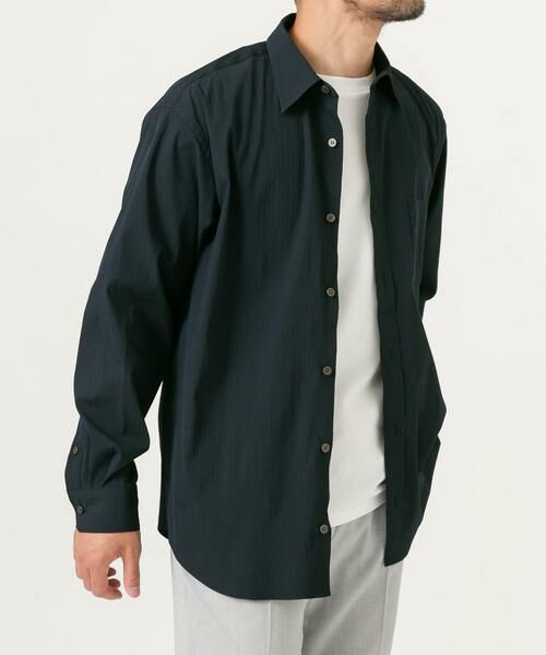 URBAN RESEARCH ROSSO / アーバンリサーチ ロッソ シャツ・ブラウス | 『XLサイズあり』ストレッチワッシャーロングスリーブシャツ | 詳細3