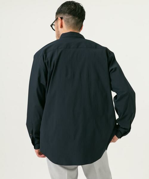 URBAN RESEARCH ROSSO / アーバンリサーチ ロッソ シャツ・ブラウス | 『XLサイズあり』ストレッチワッシャーロングスリーブシャツ | 詳細6