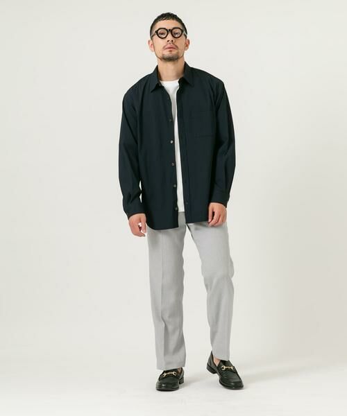 URBAN RESEARCH ROSSO / アーバンリサーチ ロッソ シャツ・ブラウス | 『XLサイズあり』ストレッチワッシャーロングスリーブシャツ | 詳細7