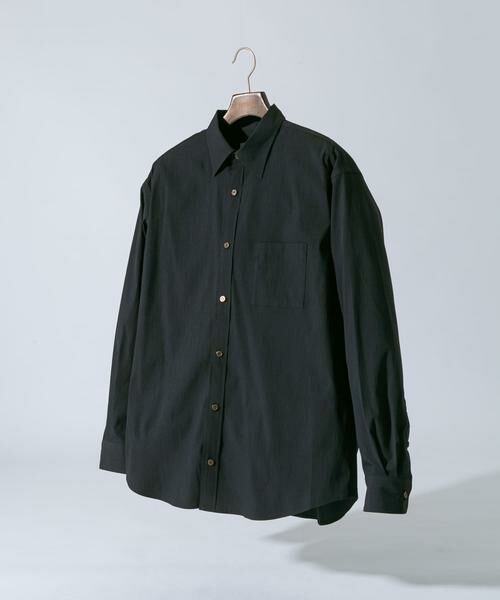 URBAN RESEARCH ROSSO/アーバンリサーチ ロッソ 『XLサイズあり』ストレッチワッシャーロングスリーブシャツ ネイビー L URBAN RESEARCH ROSSO/アーバンリサーチ ロッソ 『XLサイズあり』ストレッチワッシャーロングスリーブシャツ ネイビー L