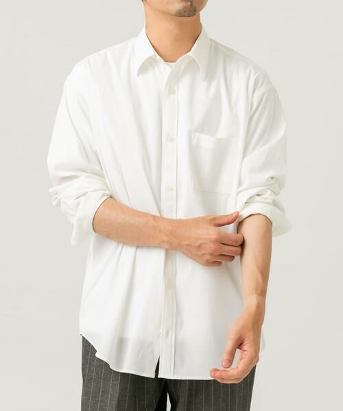 URBAN RESEARCH ROSSO / アーバンリサーチ ロッソ シャツ・ブラウス | 『XLサイズあり』ストレッチワッシャーロングスリーブシャツ | 詳細17