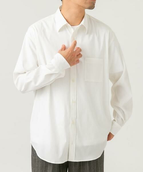 URBAN RESEARCH ROSSO / アーバンリサーチ ロッソ シャツ・ブラウス | 『XLサイズあり』ストレッチワッシャーロングスリーブシャツ | 詳細18