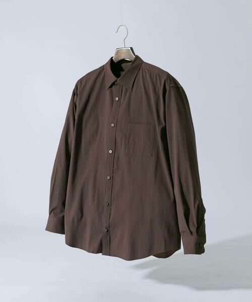 URBAN RESEARCH ROSSO/アーバンリサーチ ロッソ 『XLサイズあり』ストレッチワッシャーロングスリーブシャツ チャコールグレー XL URBAN RESEARCH ROSSO/アーバンリサーチ ロッソ 『XLサイズあり』ストレッチワッシャーロングスリーブシャツ チャコールグレー XL