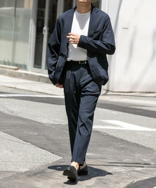 URBAN RESEARCH ROSSO/アーバンリサーチ ロッソ 『XLサイズあり』ストレッチワッシャーイージーセットアップ ネイビー XL URBAN RESEARCH ROSSO/アーバンリサーチ ロッソ 『XLサイズあり』ストレッチワッシャーイージーセットアップ ネイビー XL