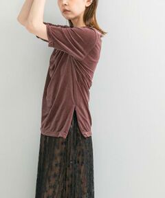 URBAN RESEARCH ROSSO / アーバンリサーチ ロッソ Tシャツ | シアーストレッチベロアカットソー