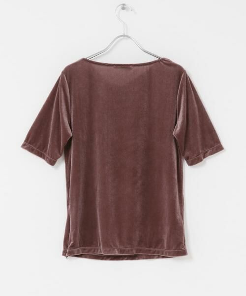 URBAN RESEARCH ROSSO / アーバンリサーチ ロッソ Tシャツ | シアーストレッチベロアカットソー | 詳細7