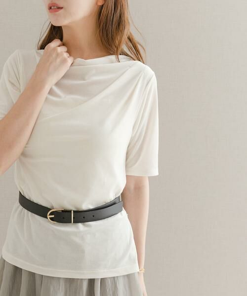 URBAN RESEARCH ROSSO / アーバンリサーチ ロッソ Tシャツ | シアーストレッチベロアカットソー | 詳細10