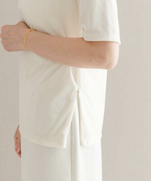 URBAN RESEARCH ROSSO / アーバンリサーチ ロッソ Tシャツ | シアーストレッチベロアカットソー | 詳細21