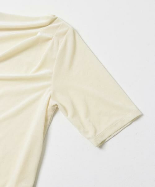 URBAN RESEARCH ROSSO / アーバンリサーチ ロッソ Tシャツ | シアーストレッチベロアカットソー | 詳細24