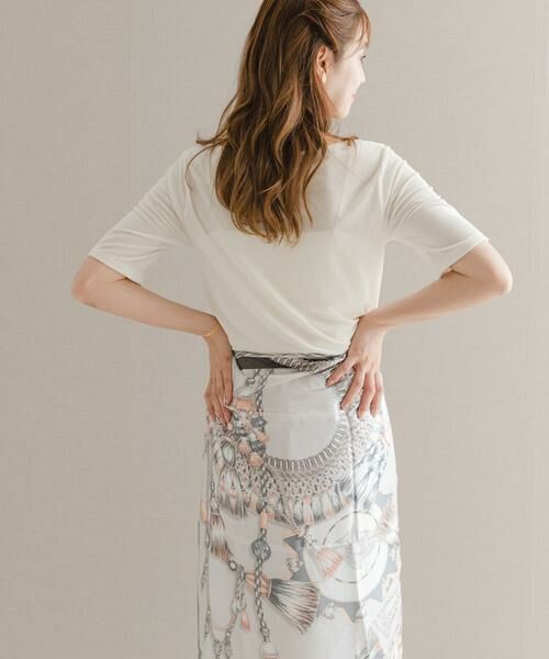 URBAN RESEARCH ROSSO / アーバンリサーチ ロッソ Tシャツ | シアーストレッチベロアカットソー | 詳細11