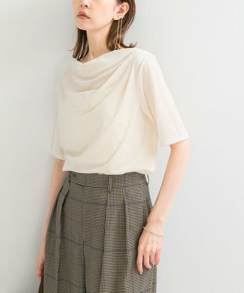 URBAN RESEARCH ROSSO / アーバンリサーチ ロッソ Tシャツ | シアーストレッチベロアカットソー | 詳細14