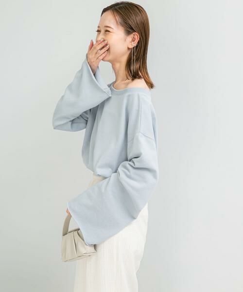 URBAN RESEARCH ROSSO / アーバンリサーチ ロッソ スウェット | オフショルライトスウェット | 詳細2