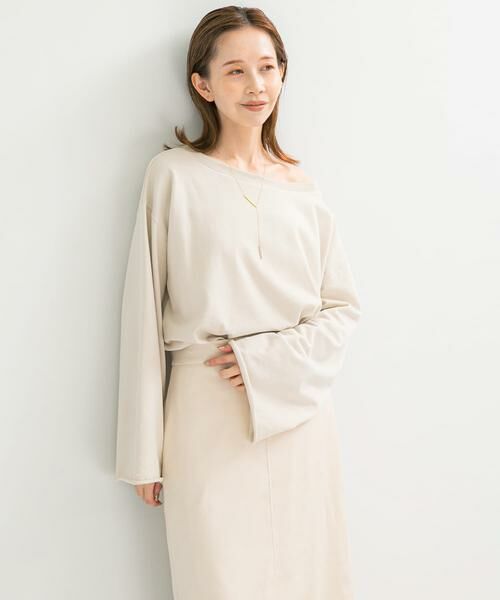 URBAN RESEARCH ROSSO / アーバンリサーチ ロッソ スウェット | オフショルライトスウェット | 詳細20