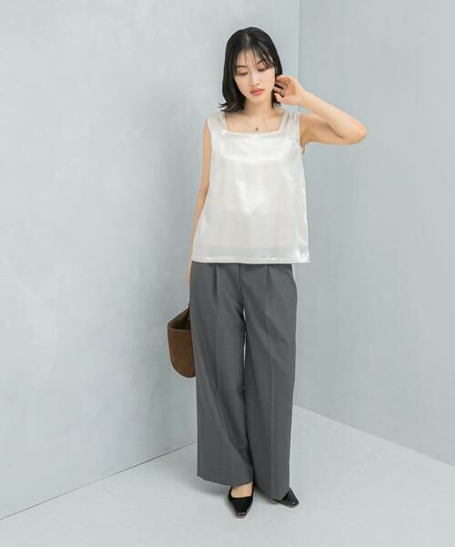 URBAN RESEARCH ROSSO / アーバンリサーチ ロッソ その他トップス | 2WAYネックサテンタンク | 詳細7