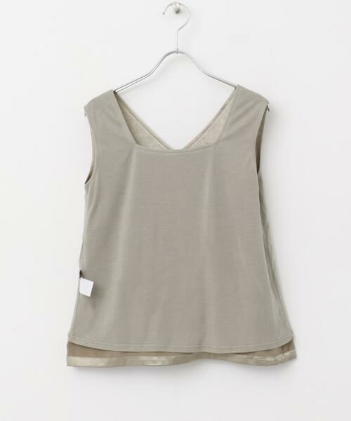 URBAN RESEARCH ROSSO / アーバンリサーチ ロッソ その他トップス | 2WAYネックサテンタンク | 詳細16